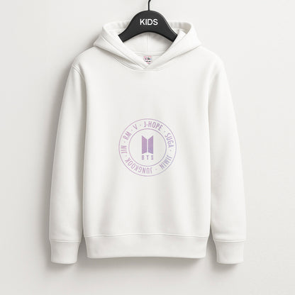 Galaxy Logo - BTS Kids Hoodie