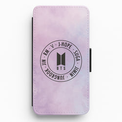 Galaxy Logo - BTS Flip / Wallet Phone Case