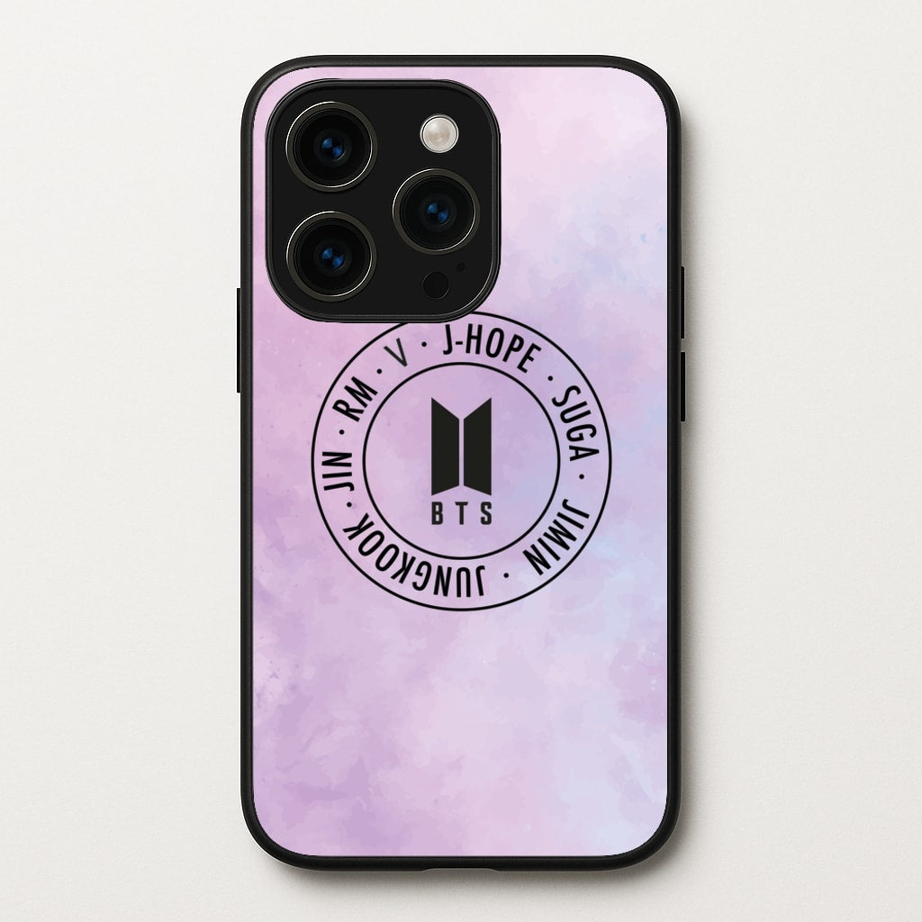 Galaxy Logo - BTS  - BTS Phone Case for iPhone 15 Pro