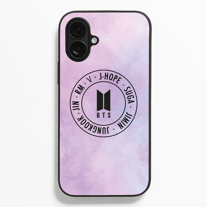 Galaxy Logo - BTS  - BTS Phone Case for iPhone 16 Plus