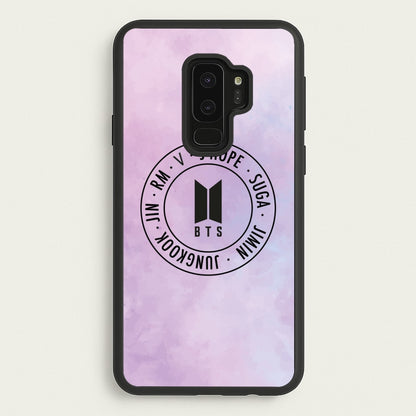 Galaxy Logo - BTS  - BTS Phone Case for Galaxy S9 Plus