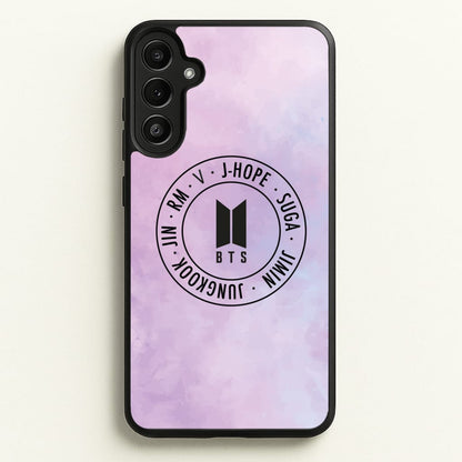Galaxy Logo - BTS  - BTS Phone Case for Galaxy A34