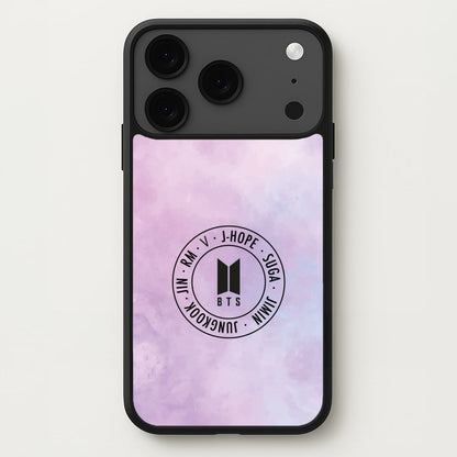 Galaxy Logo - BTS Phone Case for iPhone 17 Pro
