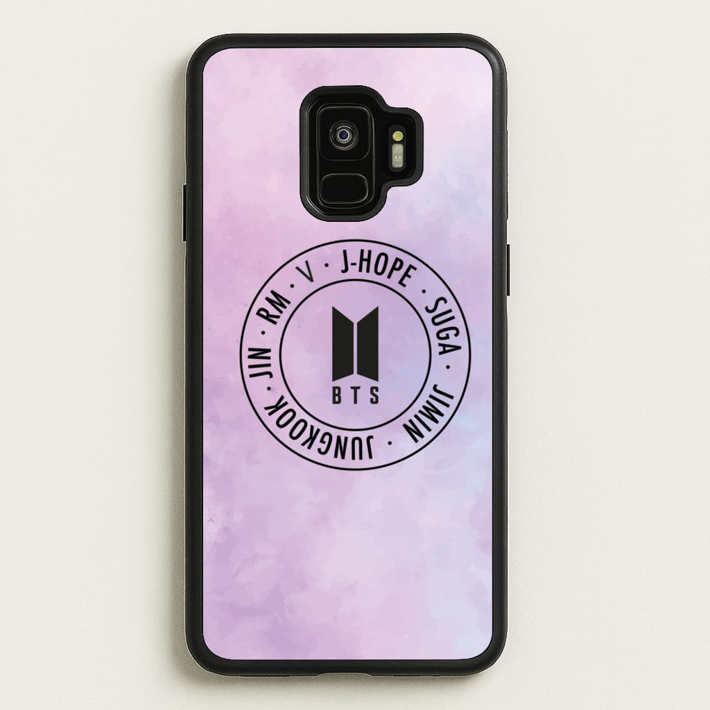 Galaxy Logo - BTS  - BTS Phone Case for Galaxy S9