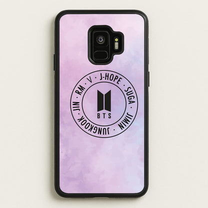 Galaxy Logo - BTS  - BTS Phone Case for Galaxy S9