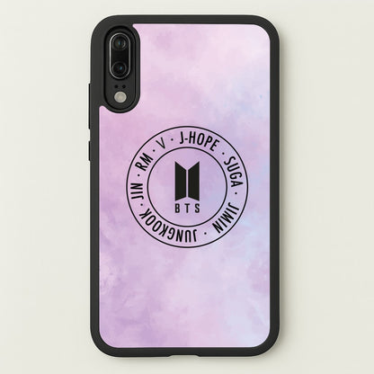 Galaxy Logo - BTS  - BTS Phone Case for Huawei P20