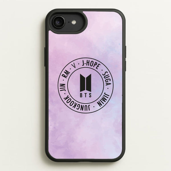 Galaxy Logo - BTS  - BTS Phone Case for iPhone 6 Plus / 7 Plus / 8 Plus