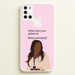 Gifted At Being Annoying  - Abbott Elementary Phone Case for Galaxy A21s