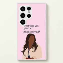 Gifted At Being Annoying  - Abbott Elementary Phone Case for Galaxy S24 Ultra