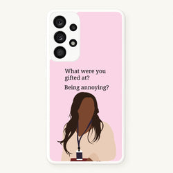 Gifted At Being Annoying  - Abbott Elementary Phone Case for Galaxy A53