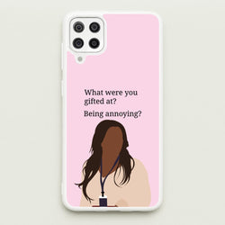 Gifted At Being Annoying  - Abbott Elementary Phone Case for Galaxy A12