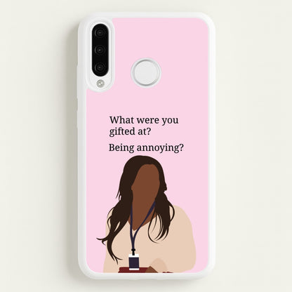 Gifted At Being Annoying  - Abbott Elementary Phone Case for Huawei P30 Lite
