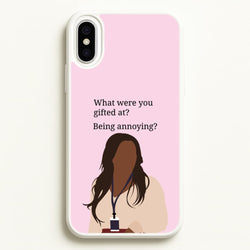 Gifted At Being Annoying  - Abbott Elementary Phone Case for iPhone XS Max