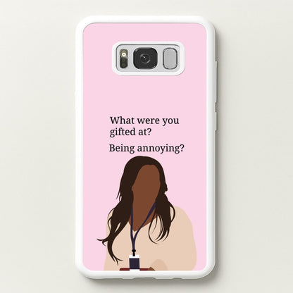 Gifted At Being Annoying  - Abbott Elementary Phone Case for Galaxy S8 Plus