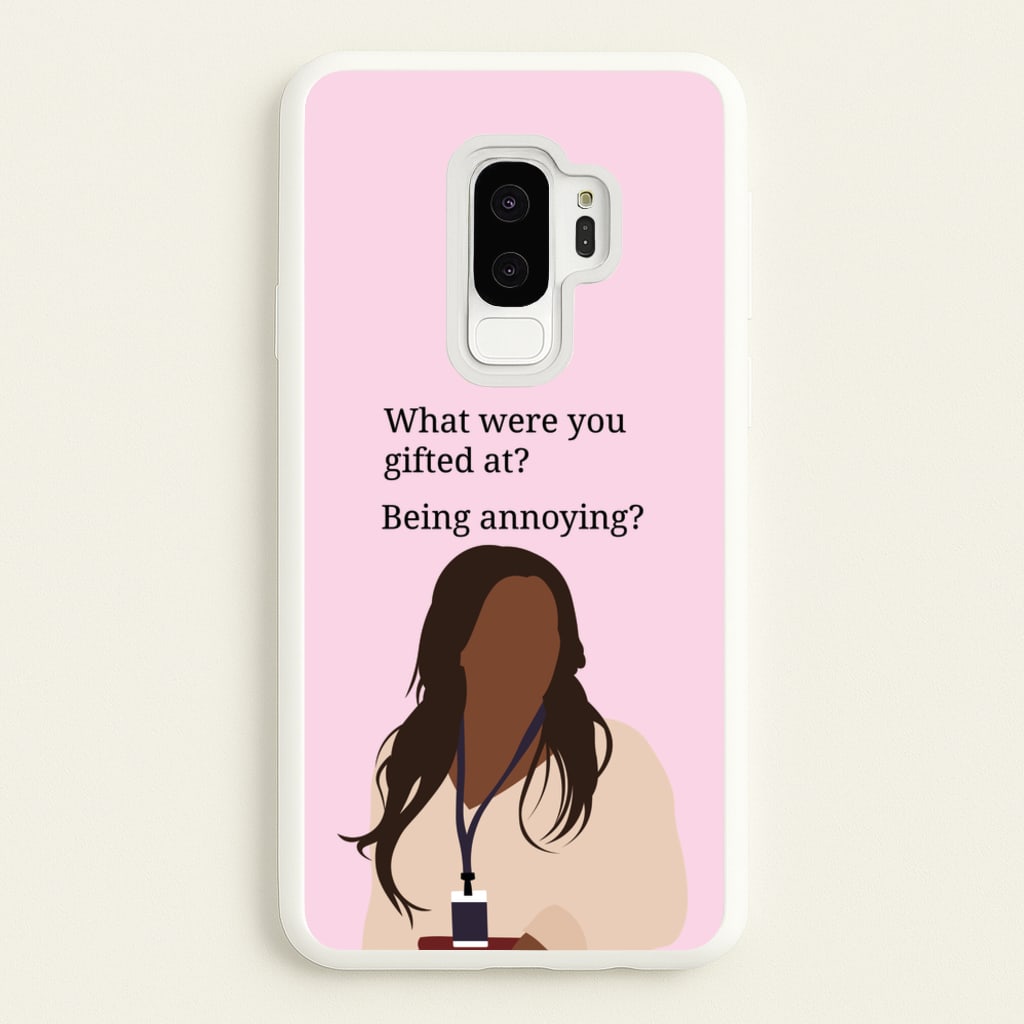 Gifted At Being Annoying  - Abbott Elementary Phone Case for Galaxy S9 Plus