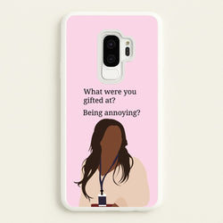 Gifted At Being Annoying  - Abbott Elementary Phone Case for Galaxy S9 Plus
