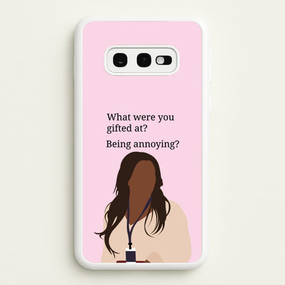 Gifted At Being Annoying  - Abbott Elementary Phone Case for Galaxy S10e