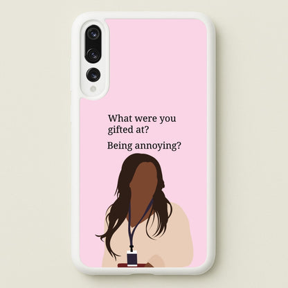 Gifted At Being Annoying  - Abbott Elementary Phone Case for Huawei P20 Pro