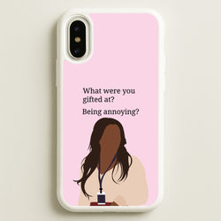Gifted At Being Annoying  - Abbott Elementary Phone Case for iPhone X / XS