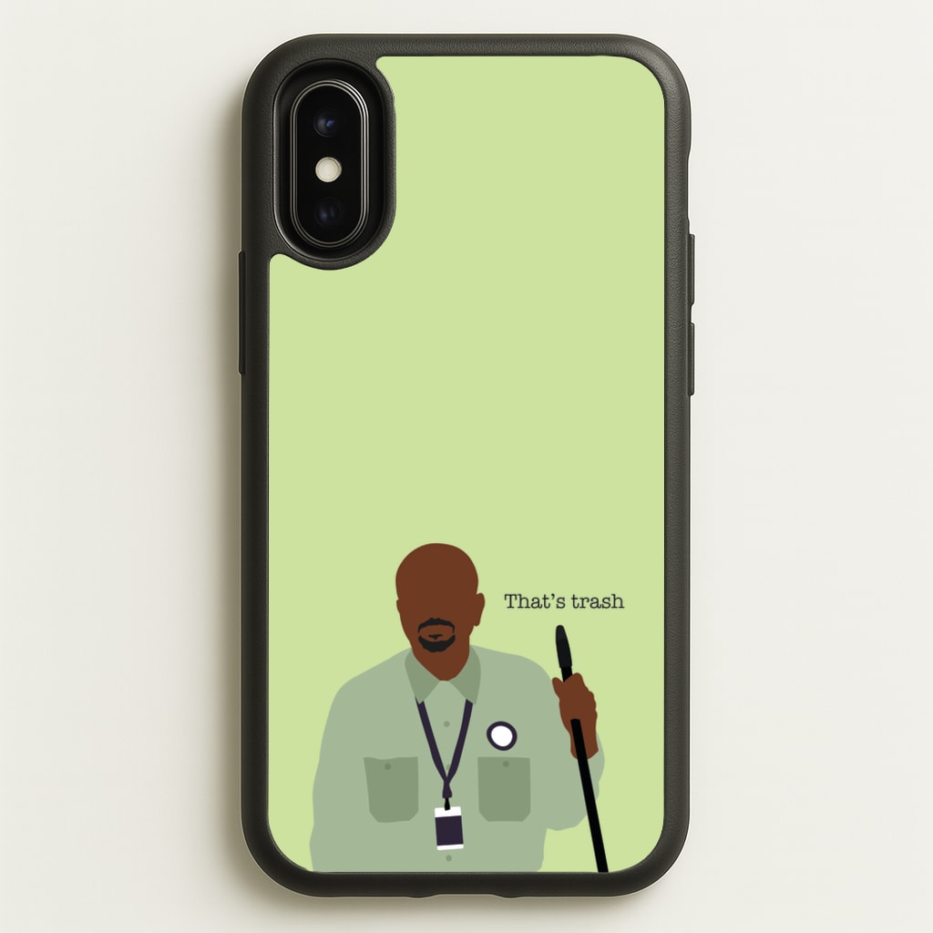 That's Trash  - Abbott Elementary Phone Case for iPhone X / XS
