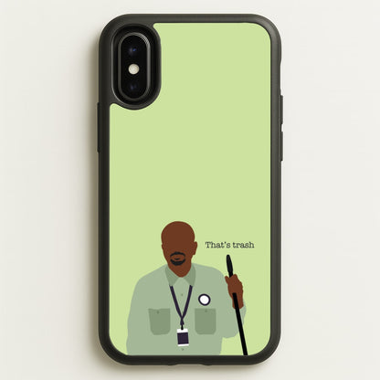 That's Trash  - Abbott Elementary Phone Case for iPhone X / XS