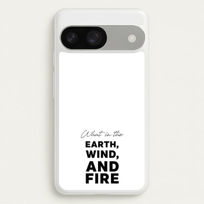 What In The Earth, Wind And Fire  - Abbott Elementary Phone Case for Google Pixel 9 / 9 Pro