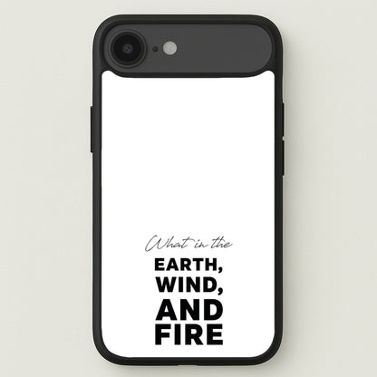 What In The Earth, Wind And Fire Phone Case for iPhone 17 Air