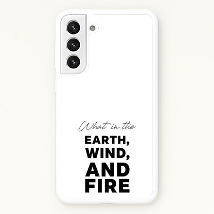 What In The Earth, Wind And Fire  - Abbott Elementary Phone Case for Galaxy S22 Plus