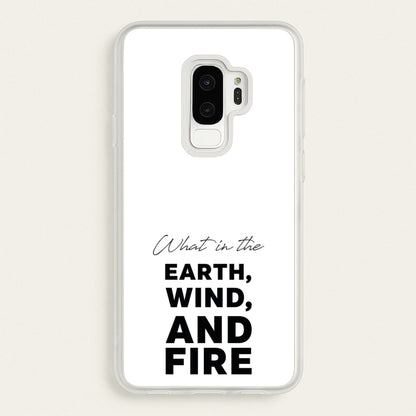 What In The Earth, Wind And Fire  - Abbott Elementary Phone Case for Galaxy S9 Plus