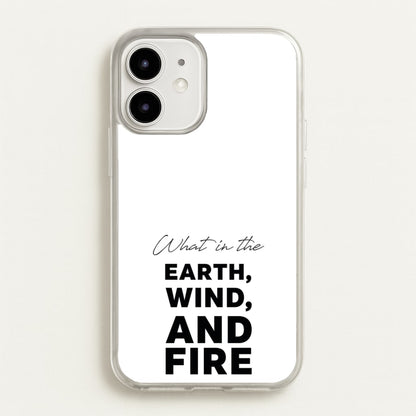 What In The Earth, Wind And Fire  - Abbott Elementary Phone Case for iPhone 12 Mini