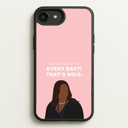 Every Day?! That's Wild  - Abbott Elementary Phone Case for iPhone 6 Plus / 7 Plus / 8 Plus