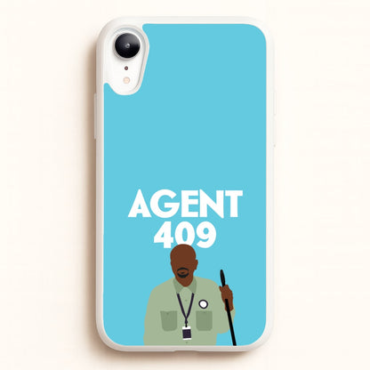 Agent 409  - Abbott Elementary Phone Case for iPhone XR