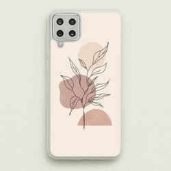 Abstract Pattern X  - Abstract Phone Case for Galaxy A12