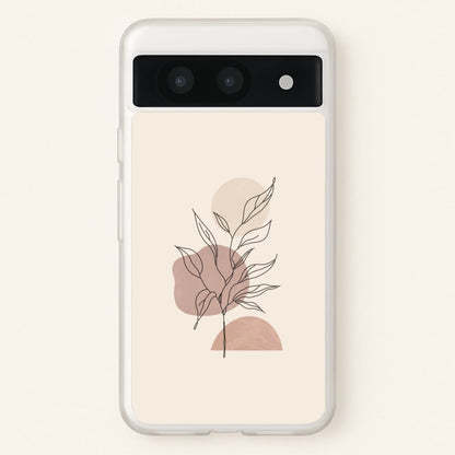 Abstract Pattern X  - Abstract Phone Case for Google Pixel 8a