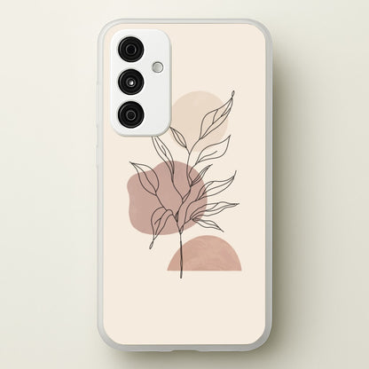 Abstract Pattern X  - Abstract Phone Case for Galaxy A35