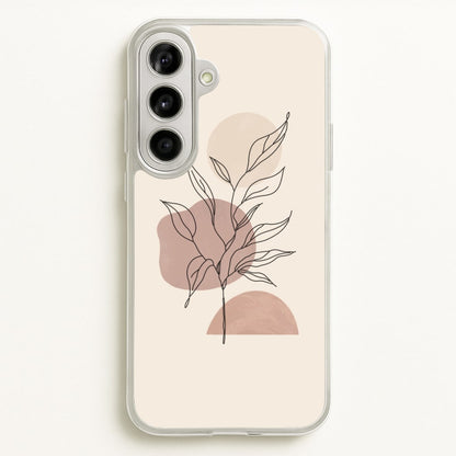 Abstract Pattern X  - Abstract Phone Case for Galaxy A56