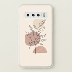Abstract Pattern X  - Abstract Phone Case for Galaxy S10