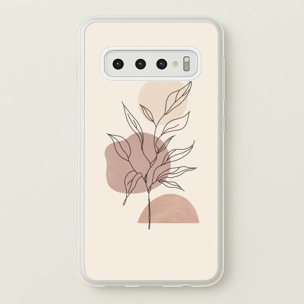Abstract Pattern X  - Abstract Phone Case for Galaxy S10