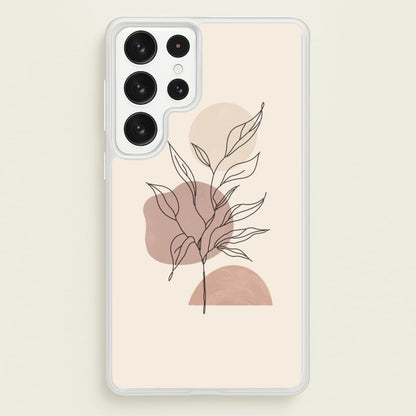 Abstract Pattern X  - Abstract Phone Case for Galaxy S22 Ultra