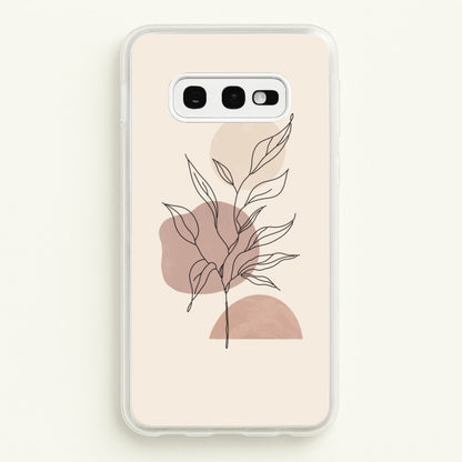 Abstract Pattern X  - Abstract Phone Case for Galaxy S10e