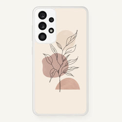 Abstract Pattern X  - Abstract Phone Case for Galaxy A33