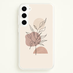 Abstract Pattern X  - Abstract Phone Case for Galaxy S23