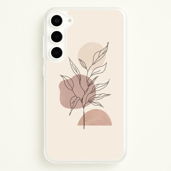 Abstract Pattern X  - Abstract Phone Case for Galaxy S23