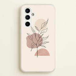 Abstract Pattern X  - Abstract Phone Case for Galaxy A54