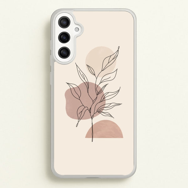 Abstract Pattern X  - Abstract Phone Case for Galaxy A34