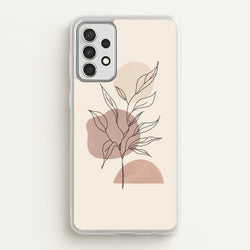Abstract Pattern X  - Abstract Phone Case for Galaxy A52 / A52s