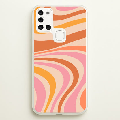 Colourful Abstract Pattern III  - Abstract Phone Case for Galaxy A21s