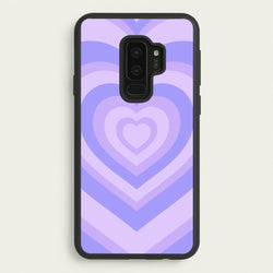Purple - Colourful Hearts  - Colourful Hearts Phone Case for Galaxy S9 Plus