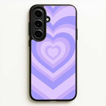 Purple - Colourful Hearts  - Colourful Hearts Phone Case for Galaxy A56