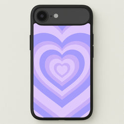 Purple - Colourful Hearts Phone Case for iPhone 17 Air